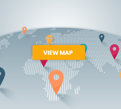 Map of AVIS rental desk at Chicago O'Hare Airport